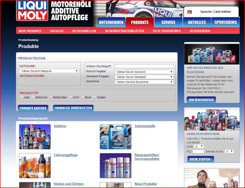 LIQUI MOLY Produkte im Test