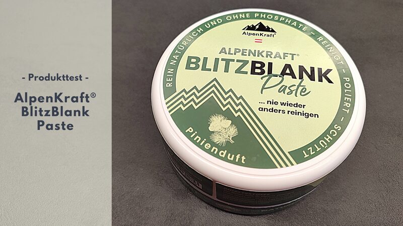 AlpenKraft® BlitzBlank Paste - natürliche Reinigungskraft aus Österreich